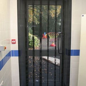 heavy duty strip mesh fly screen door
