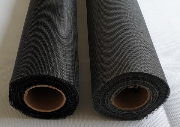 Grey and Charcoal fly mesh roll Fly Mesh Rolls