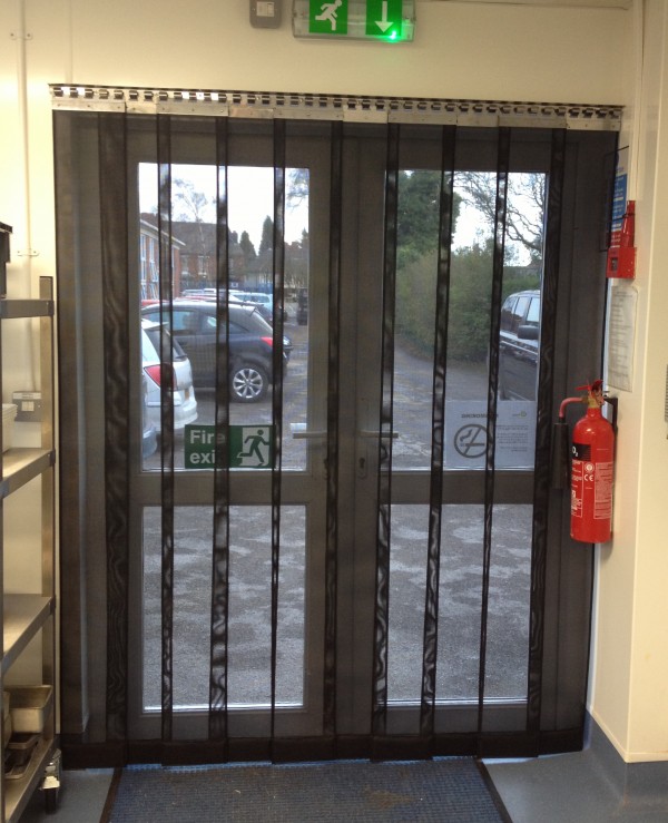 Heavy Duty Strip Mesh Door