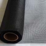 Charcoal insect mesh