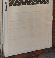 Fly Screens Fly screen door full aluminium base kick plate