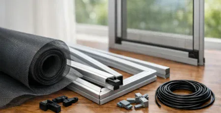 Aluminium Fly Screen Frame Kits Explained