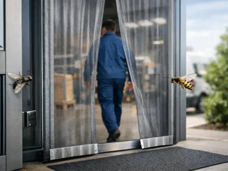 Best Commercial Door Insect Barriers for UK Sites