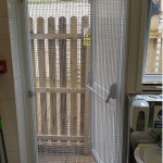 Chain fly screens for doors