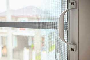 Fly screens for doors