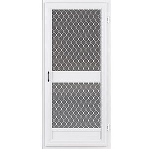 Commercial hinged fly screen doors