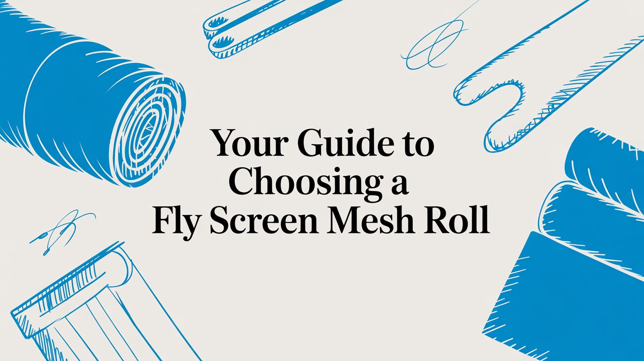 Your Actionable Guide To Choosing A Fly Screen Mesh Roll
