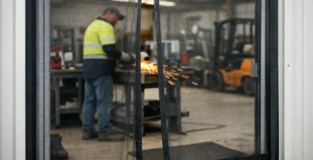 Heavy Duty Fly Screens for Hard-Working Spaces