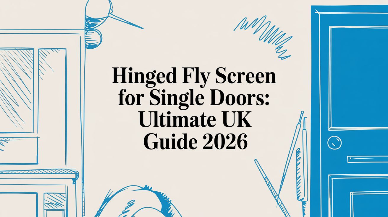 Hinged Fly Screen For Single Doors: Ultimate UK Guide 2026