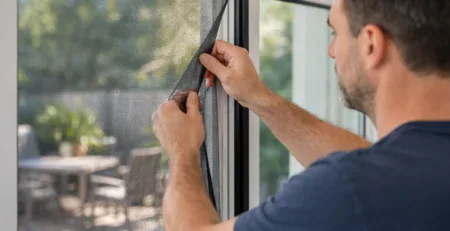 How to Fit Door Fly Screens Properly