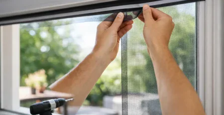 No Drill Fly Screens for Easy, Clean Fitting