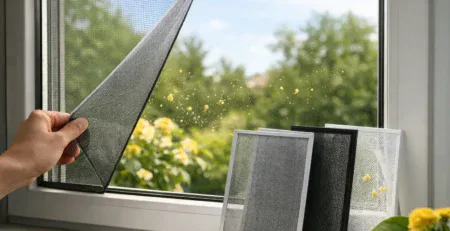 Pollen Screen for Windows: What to Choose