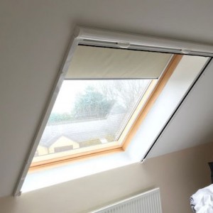 Velux retractable fly screen