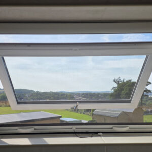 Roller fly screen