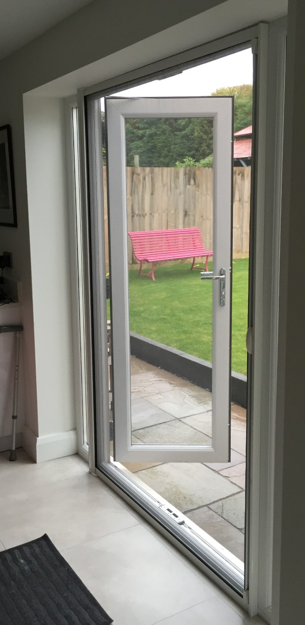 Single Roller Fly Screen Door