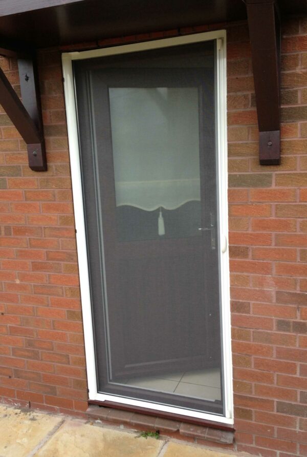 single roller fly screen doors
