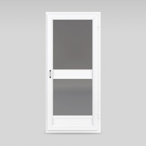 Commercial fly screen door