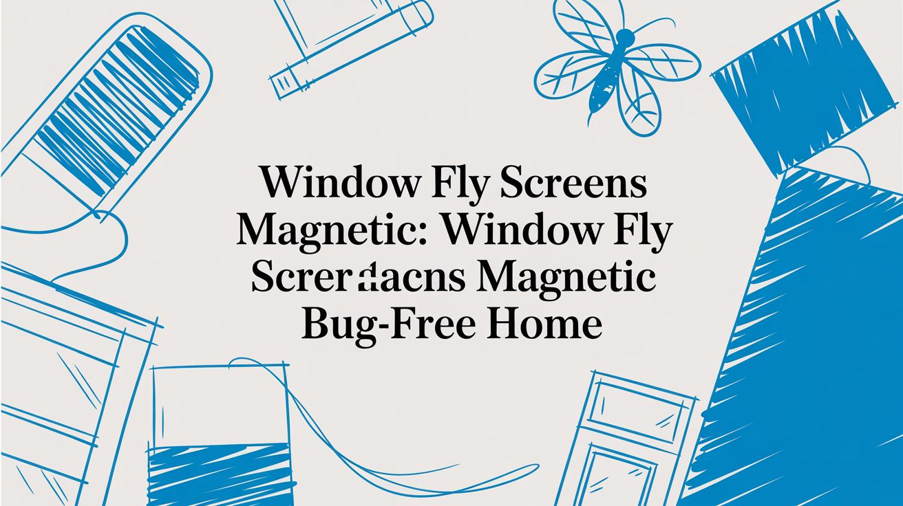 Your Actionable Guide to Magnetic Window Fly Screens